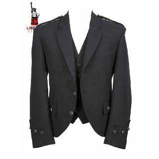 Liberty Argyle Tweed Jacket with Vest