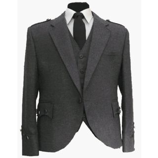 Argyll Tweed Jacket With Waistcoatt