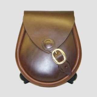 Scottish Brown Leather Sporran - Leather Sporran - Liberty Kilts