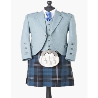 Lovat Blue Tweed Outfits