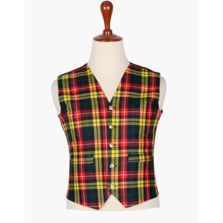 Man Scottish Choose your Clan Buchanan Tartan Vest