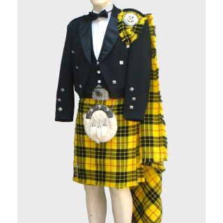 Prince Charlie Kilt Outfit With Macleod of Lewis Tartan