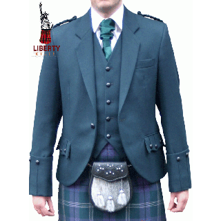 Scottish Green Argyll Jacket & Vest