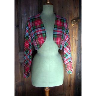 Tradisional Tartan Bolero Jacket For Women-Made To Measure - Liberty Kilts