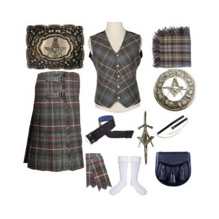 Scottish Wedding Vest kilt Outfit Deal 