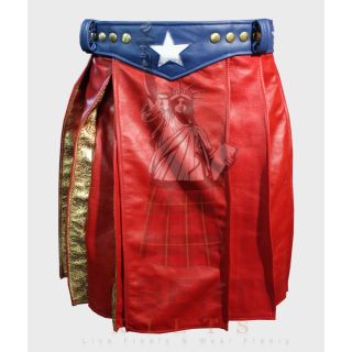Warrior Leather Kilt Liberty Kilts